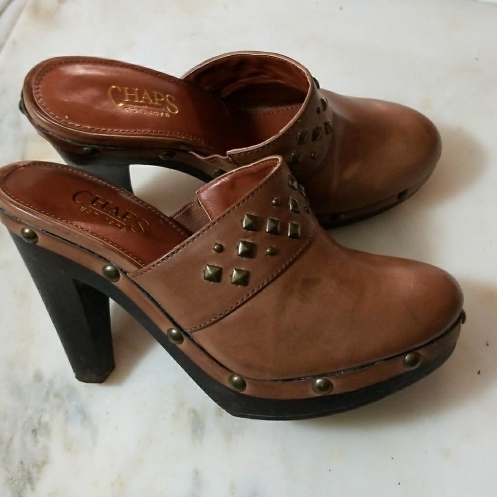 Chaps Mules 8.5B